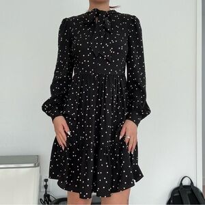 Kate Spaced polka dot dress